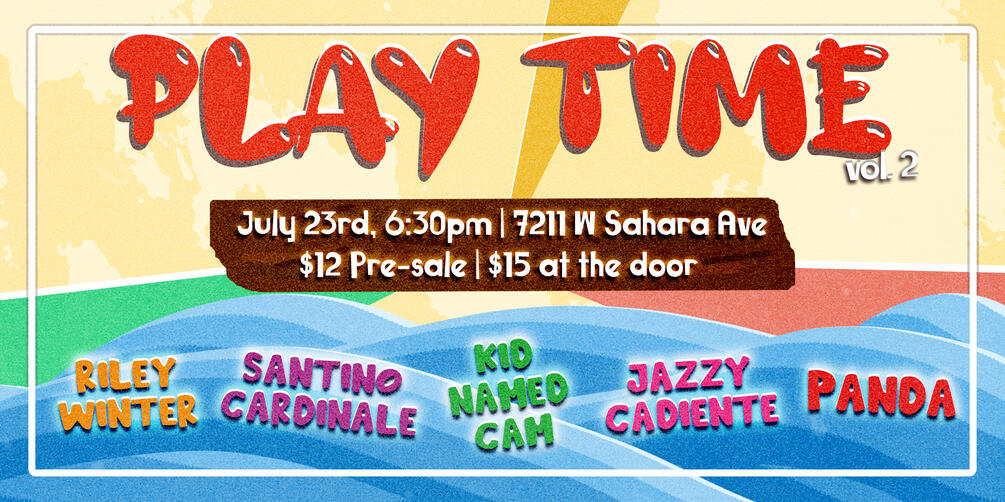 PlayTime Vol.2 Event Flyer ver.2